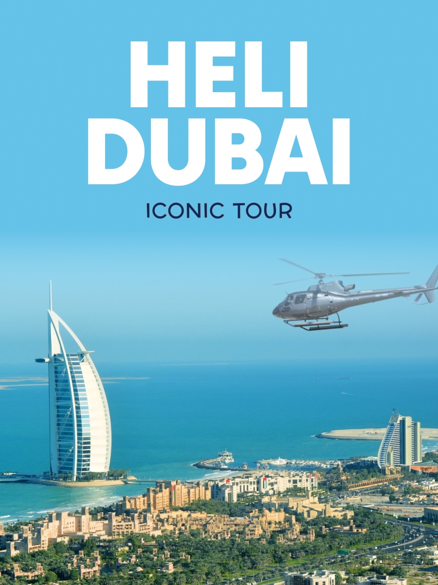 Heli Dubai - Iconic Tour - 12 Mins - Shared