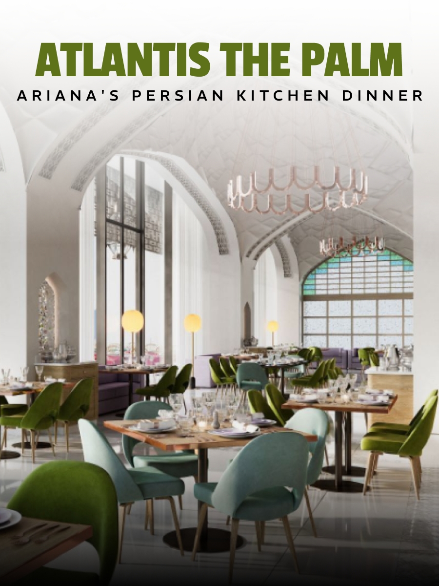 Ariana's Persian Kitchen - 3 Course Dinner Set Menu