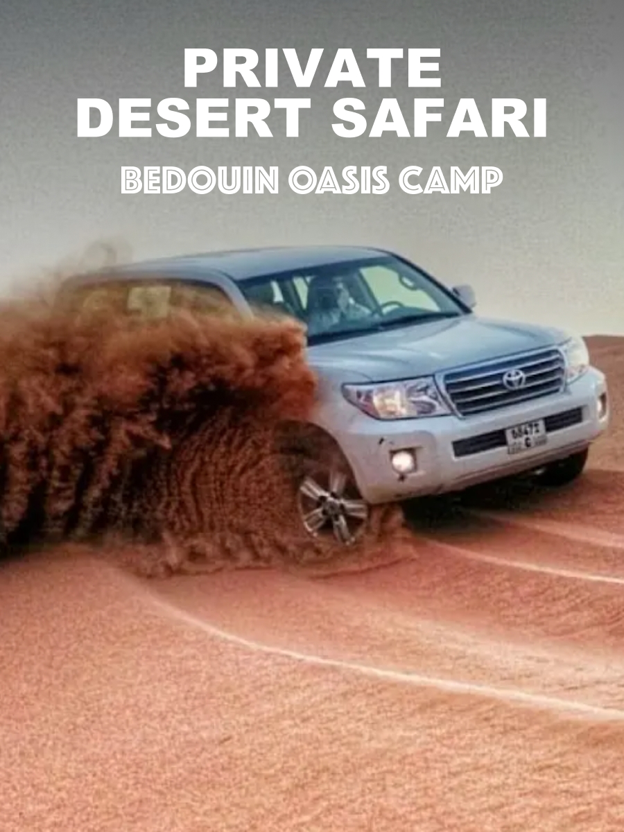 Private Desert Safari in Ras Al Khaimah Bedouin Oasis Camp - Private Jeep up to 5 Pax