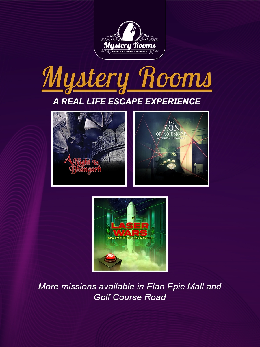 Mystery Rooms | Sushant Lok