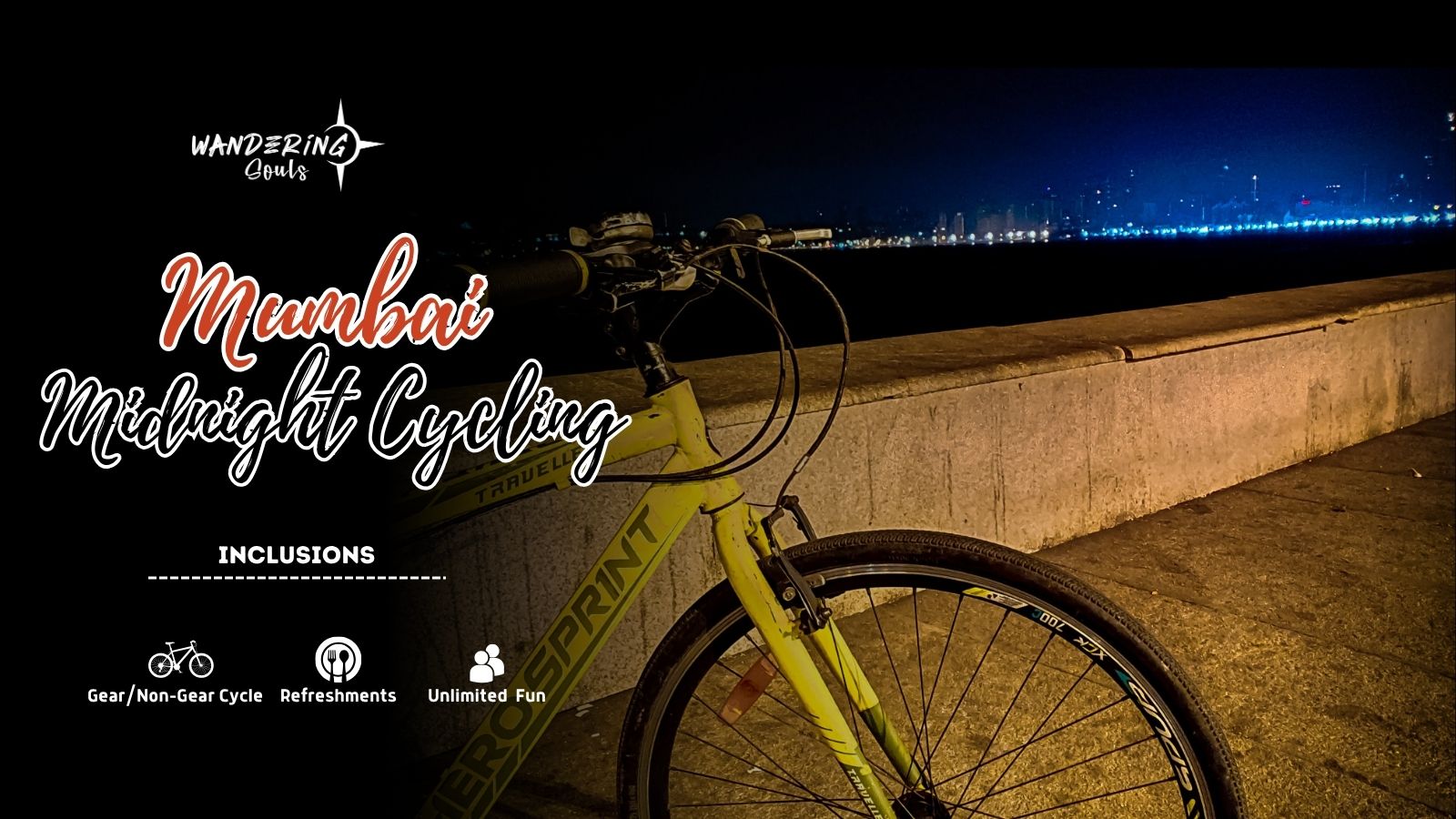 Midnight Cycling Mumbai | Wandering Souls
