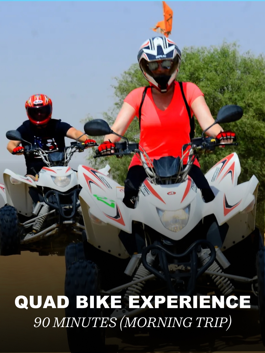 Quad Bike Experience - 90 Minutes (Morning Trip)