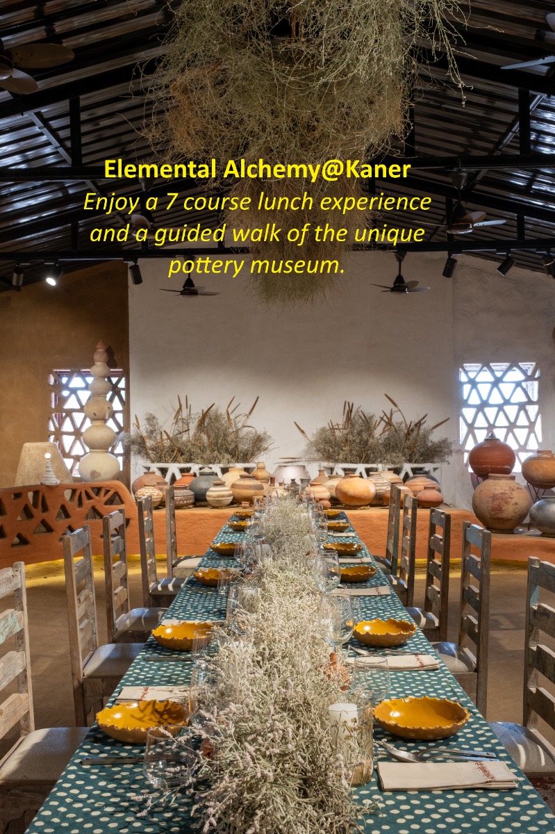 7 Course Elemental Alchemy Lunch with Pottery Museum Walk Through