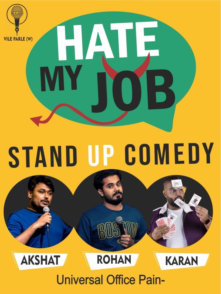 Hate My Job Standup Comedy Show presented by Ink-A-Laugh