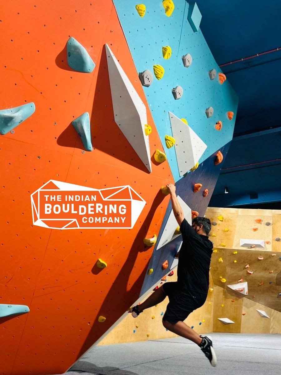Bouldering at The Indian Bouldering Company