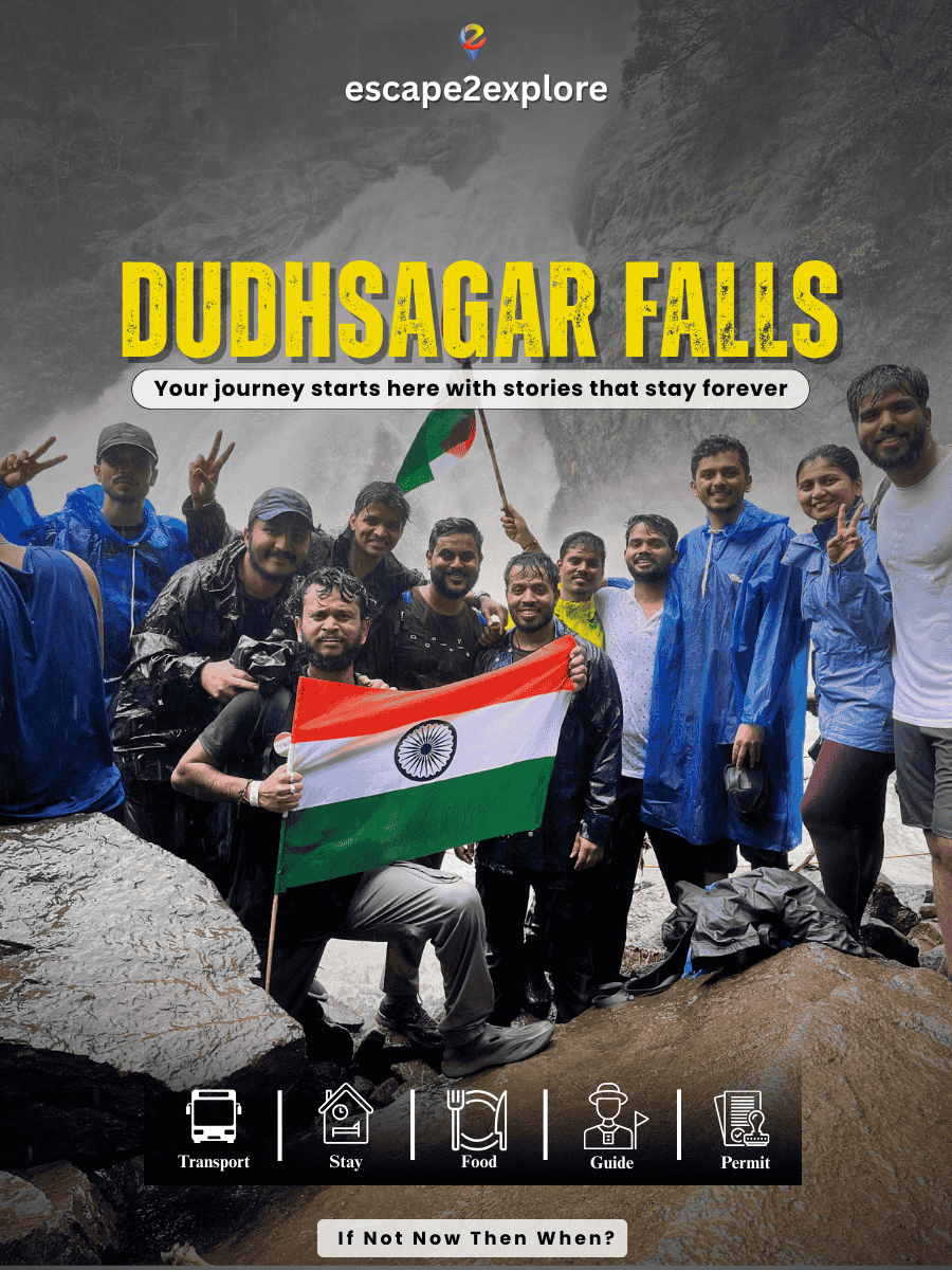 Dudhsagar Falls Trek by e2e