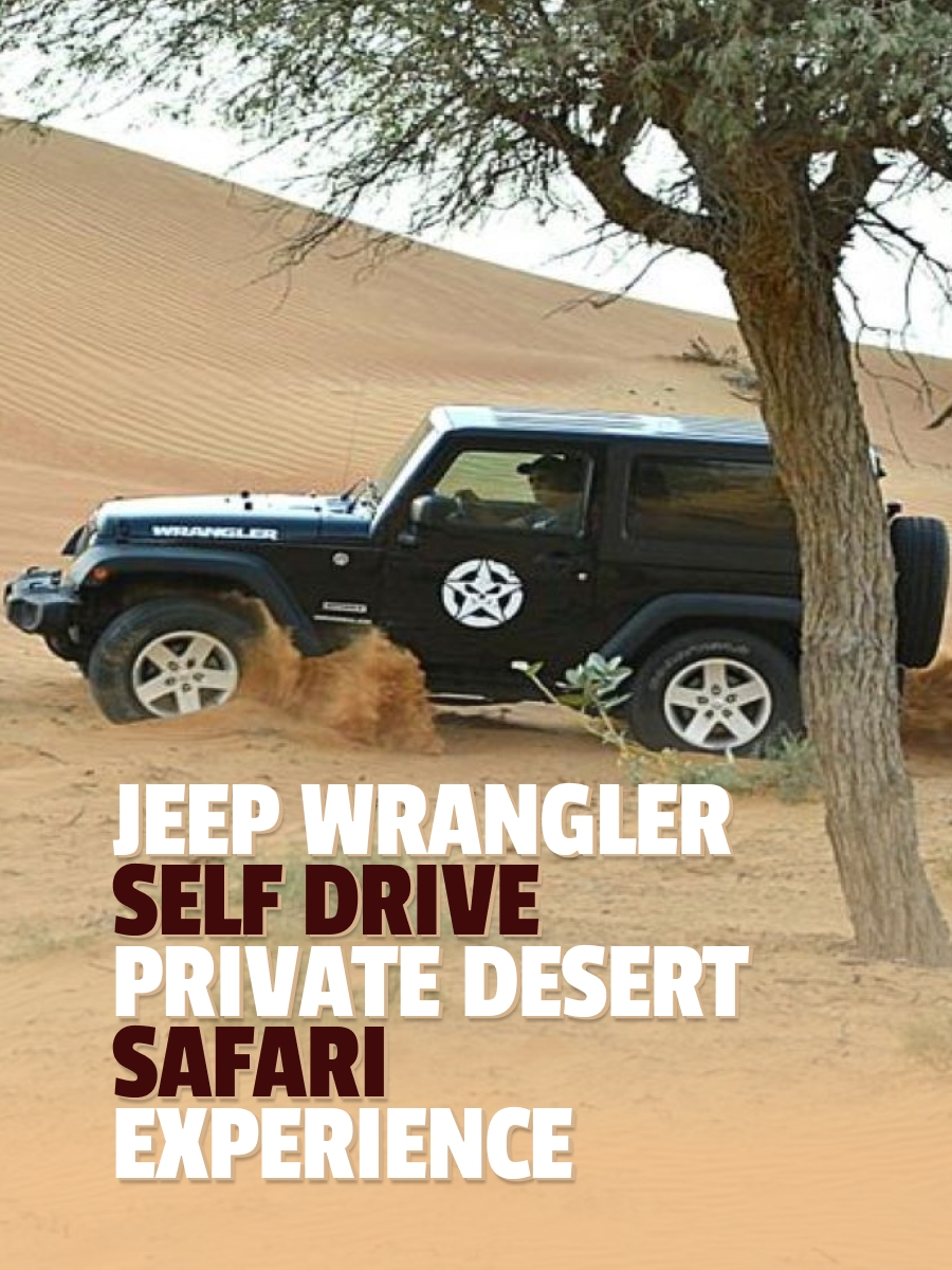 Jeep Wrangler Self Drive Private Desert Safari Experience Including Dinner and Entertainment