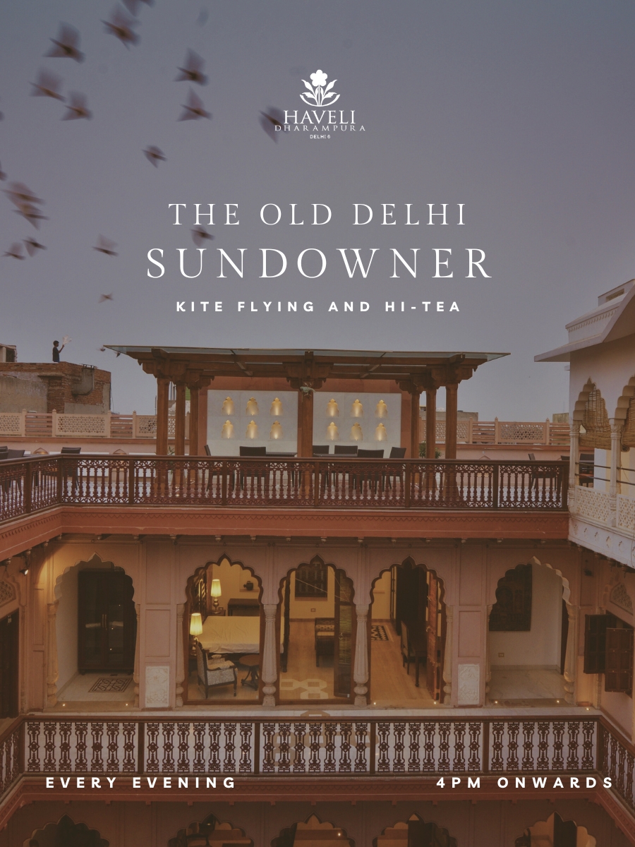 The Old Delhi Sundowner - Kite Flying and High Tea