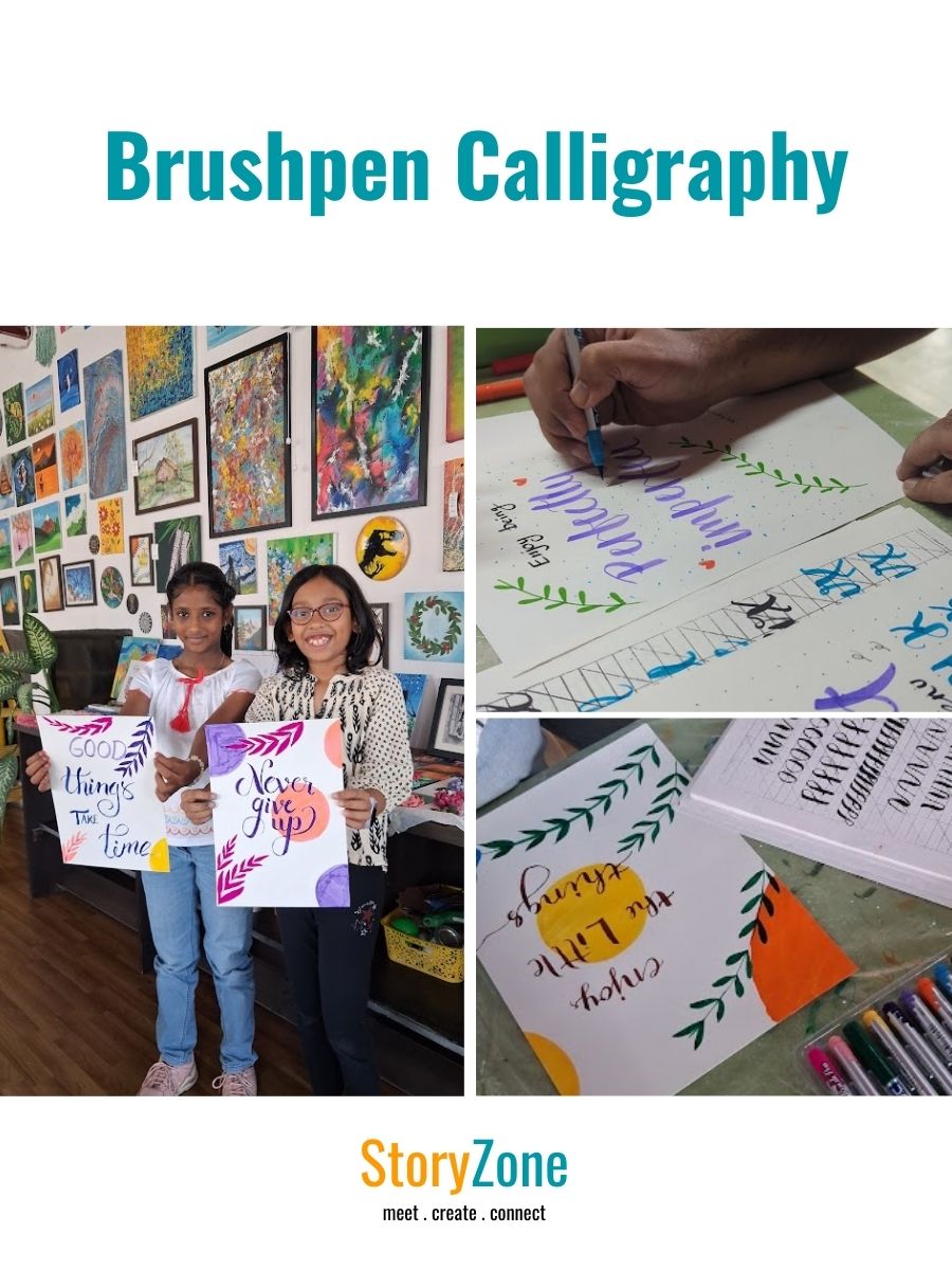 Brushpen Calligraphy in Bengaluru