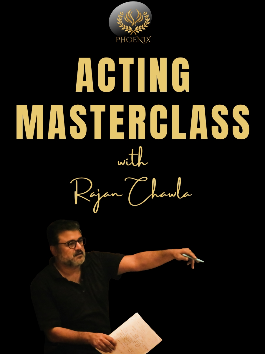 Acting Masterclass with Rajan Chawla in Delhi