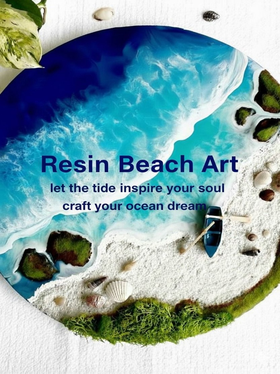 Resin Beach Art