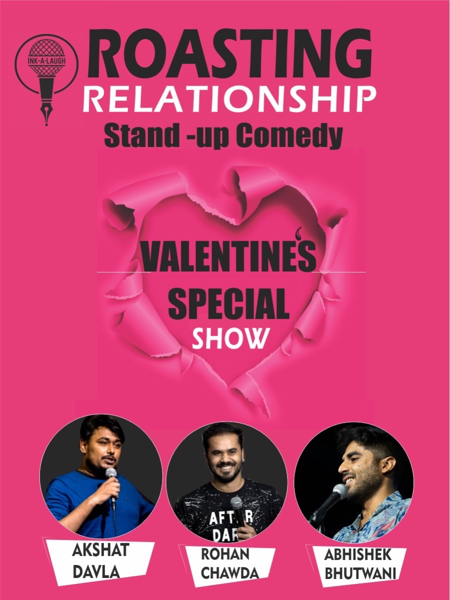 Ink-A-Laugh presents Roasting Relationships Standup Comedy Show