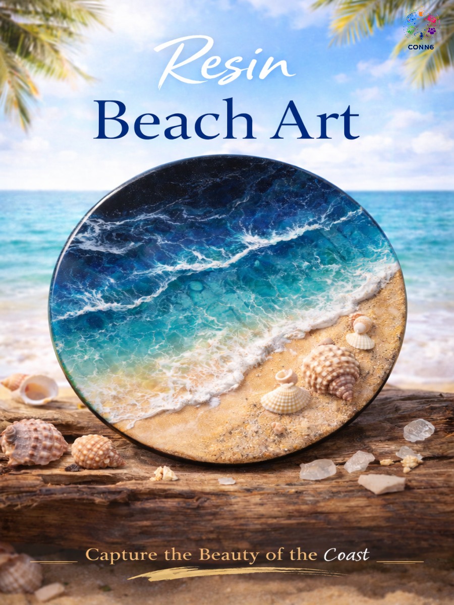 Beachscape Bliss – Resin Art Workshop