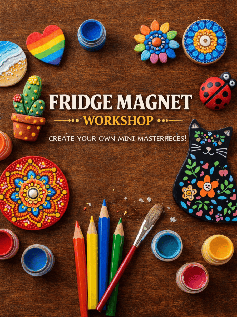Fridge Magnet workshop