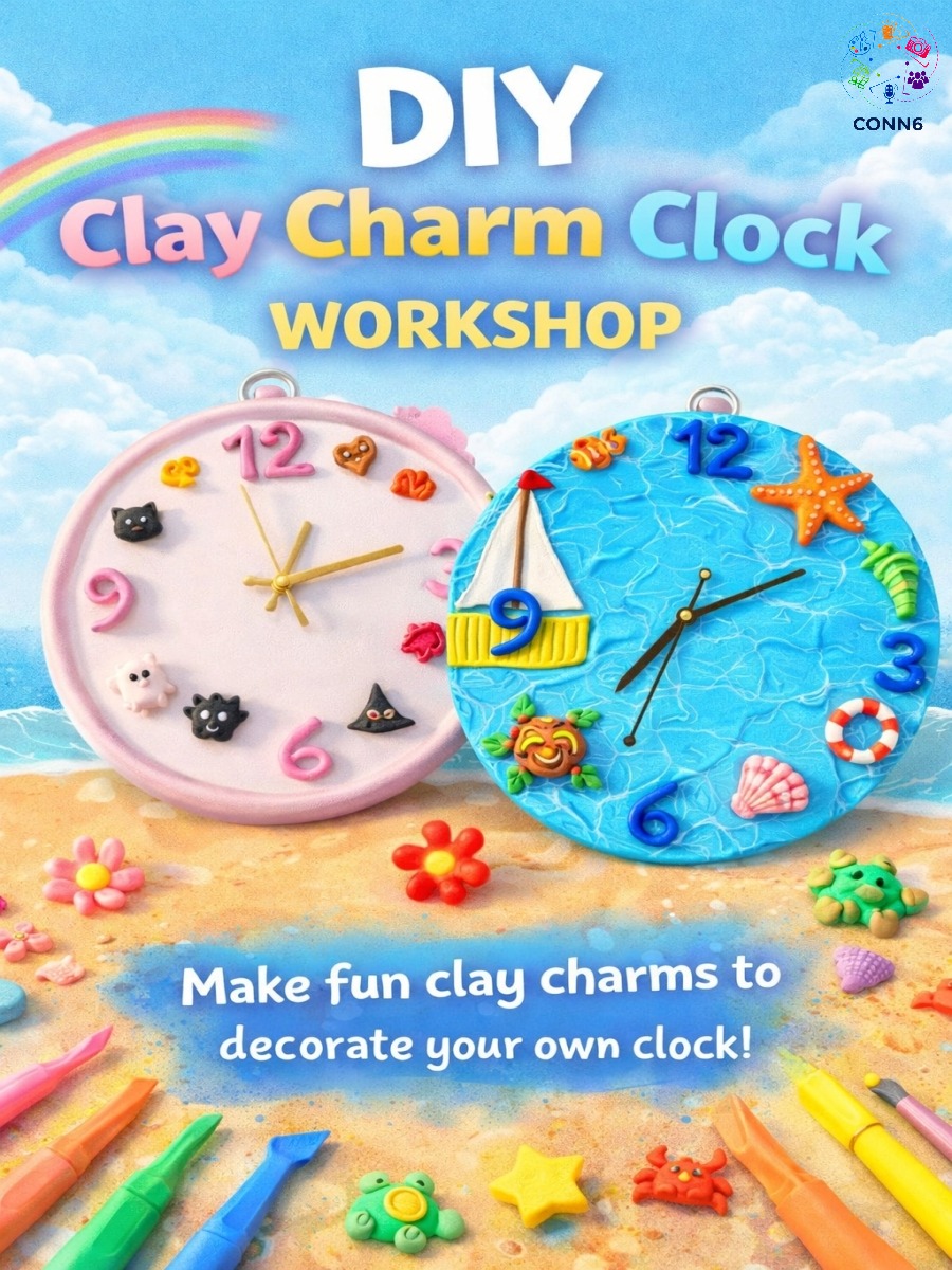 DIY Clay Clock Workshop