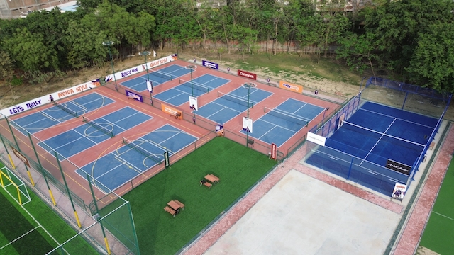 Commons | RallyGully X Delhi Padel Collective, padel court in Noida