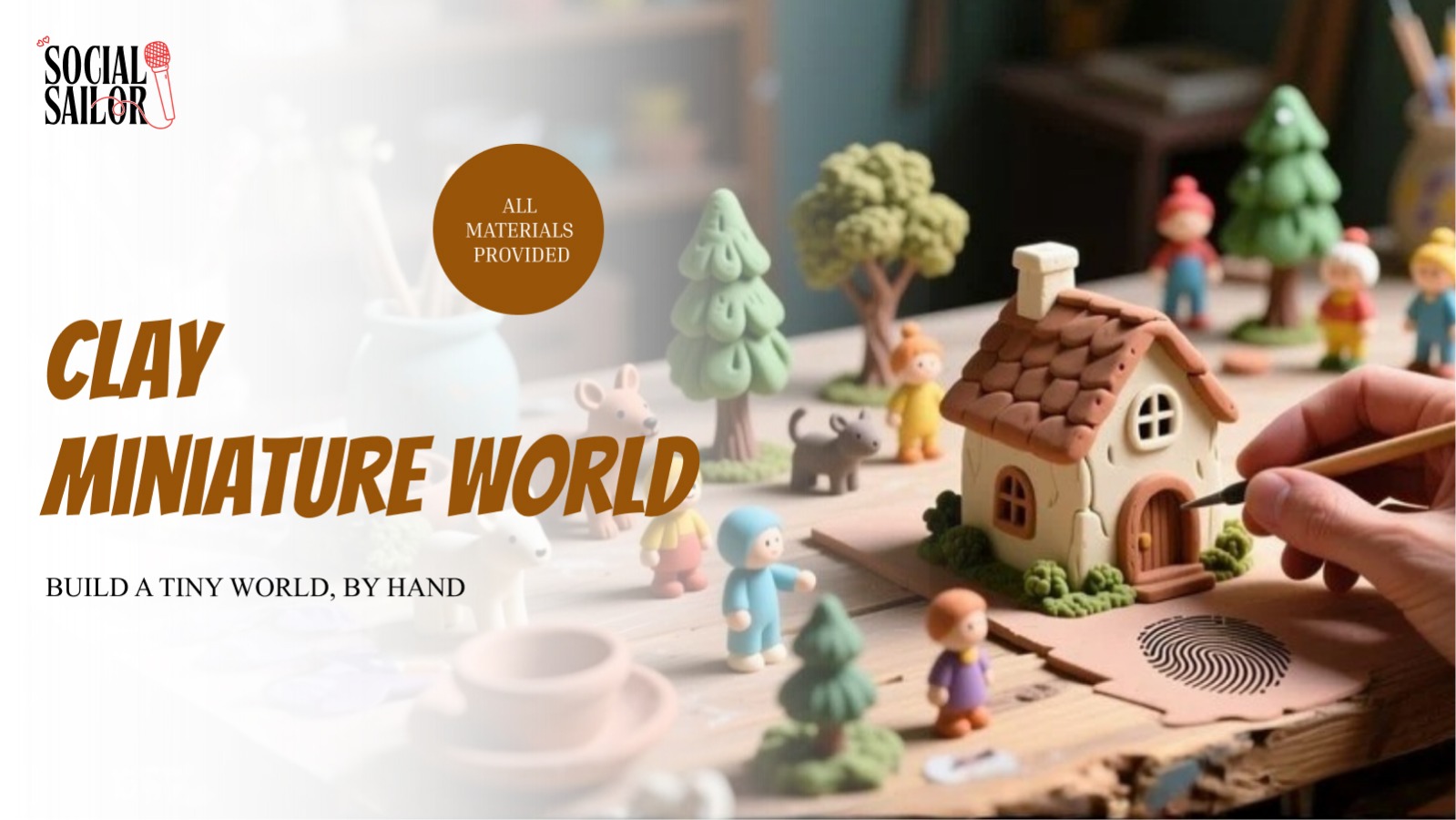 Clay Miniature Magnet Date - Mumbai