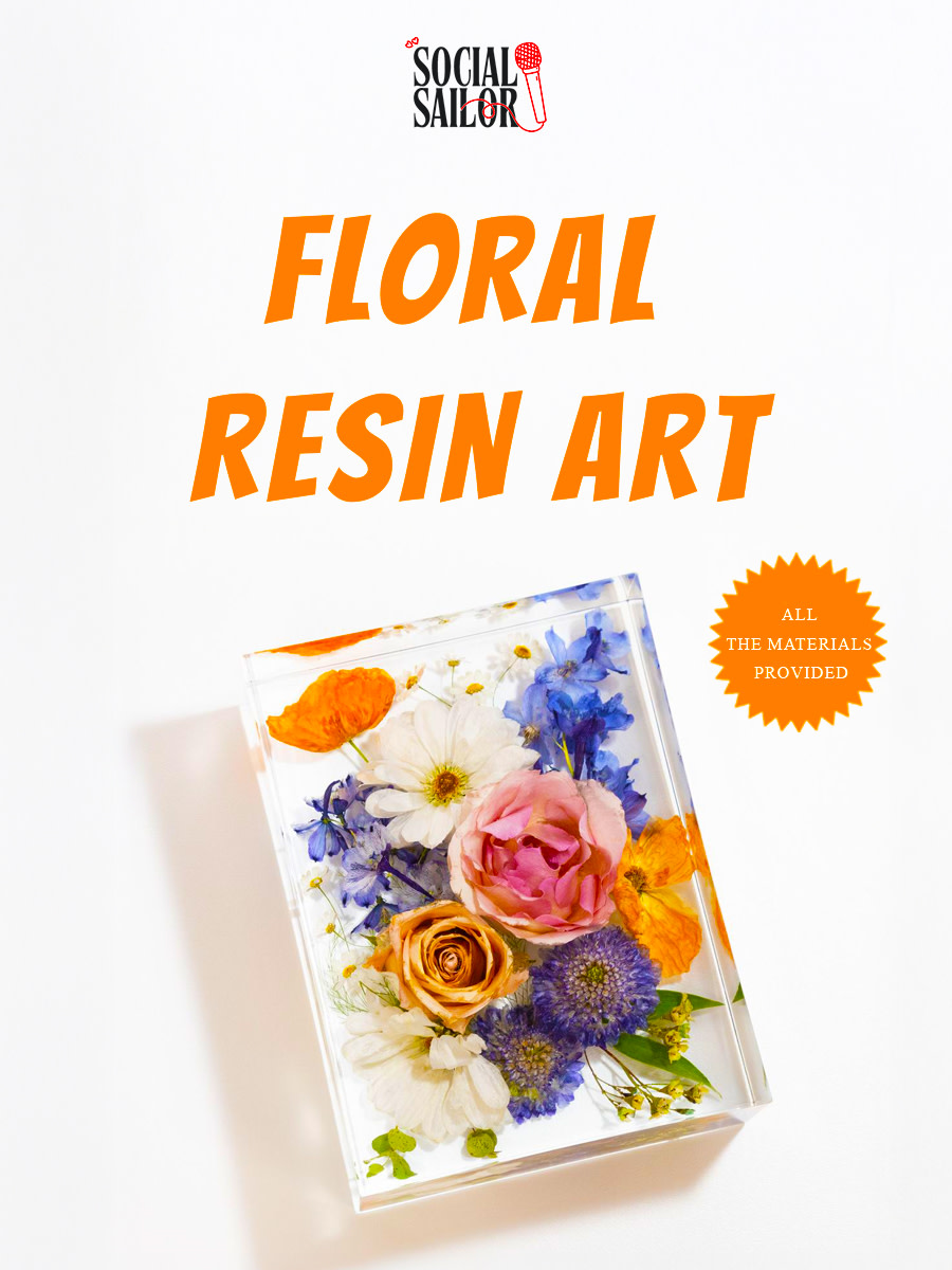 Floral Resin Art Date - Mumbai