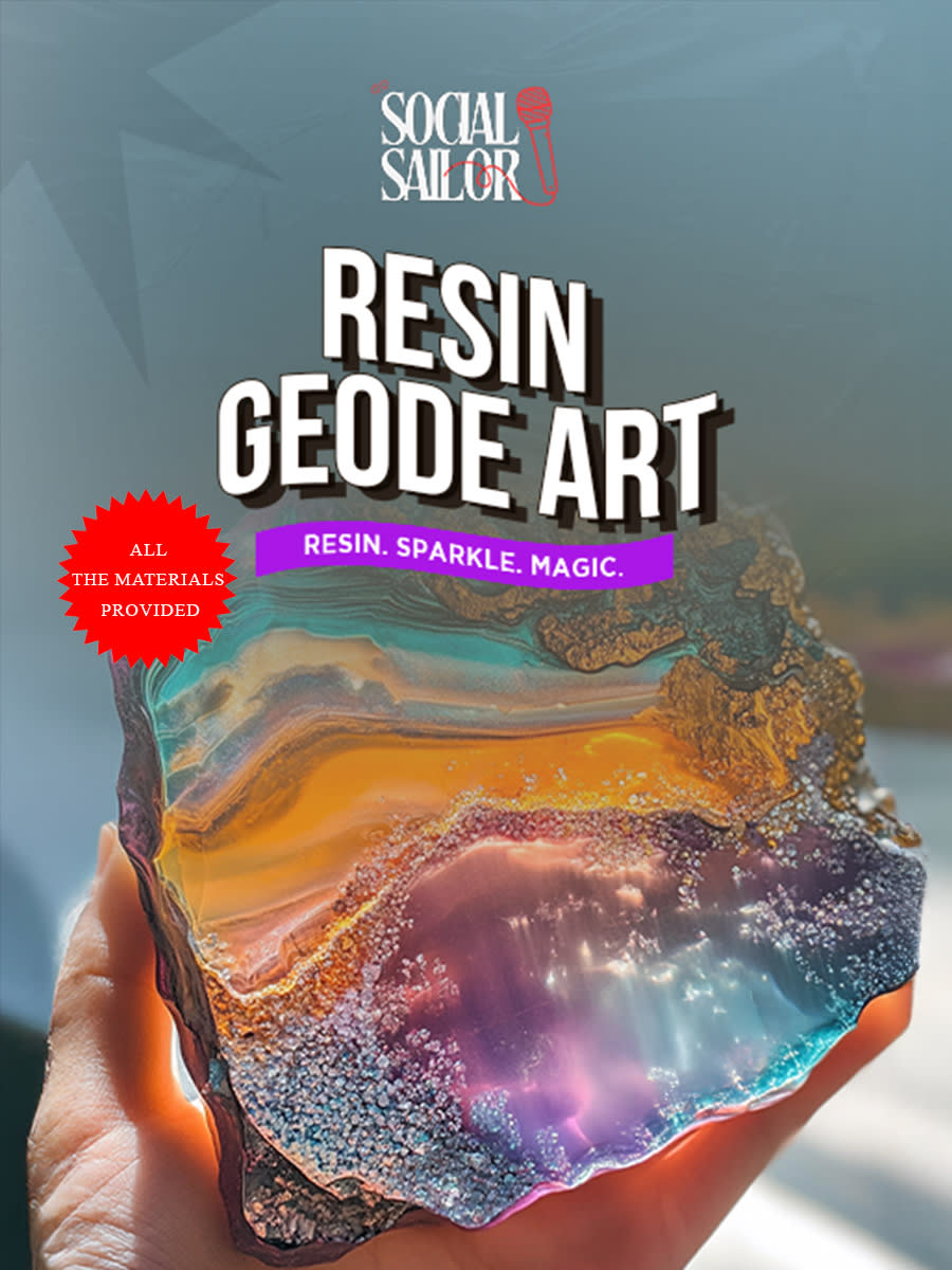 Resin Geode Art Date - Mumbai