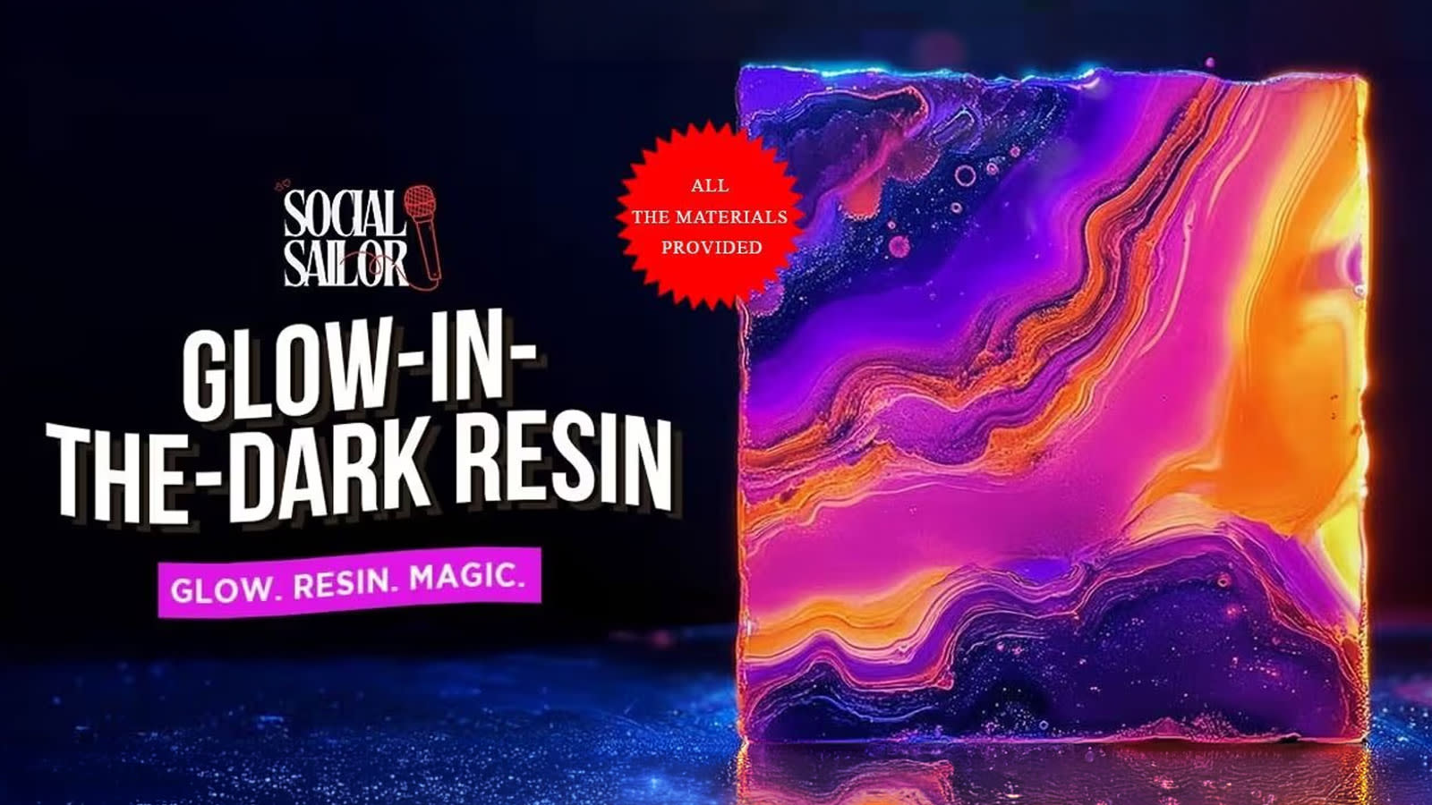 Resin Glow Art Date - Mumbai