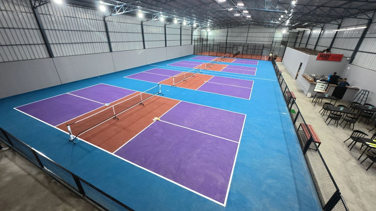 Hive Club, padel court in Thanisandra, Bangalore
