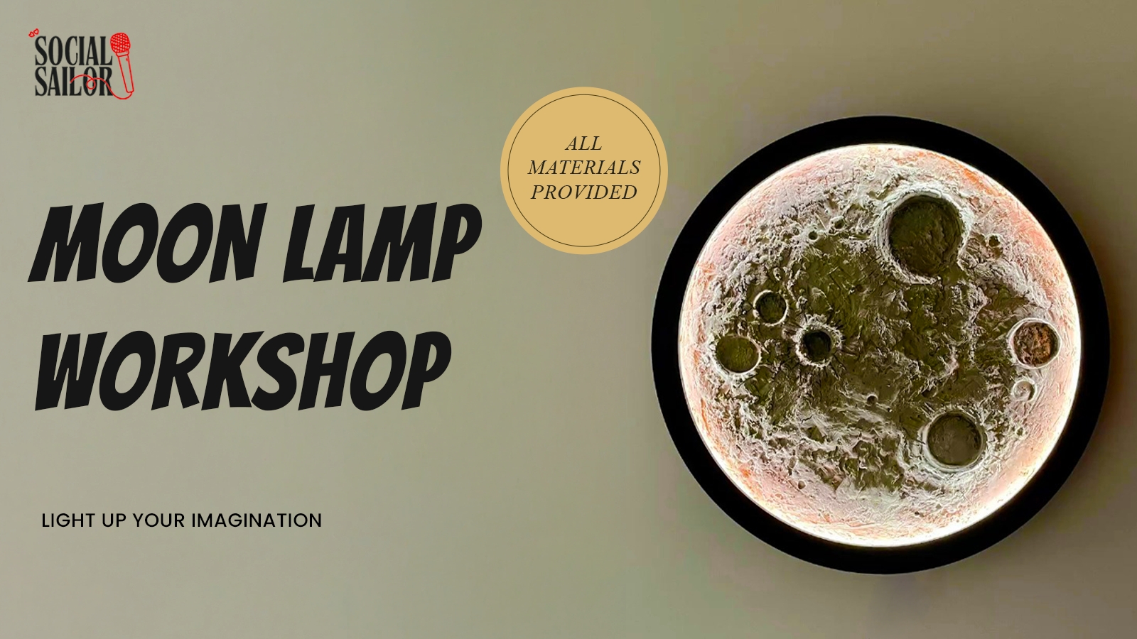 Moon Lamp Workshop - Mumbai
