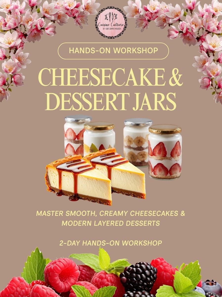 Cheesecake and Dessert Jars Masterclass | Learn Premium Café-Style Desserts