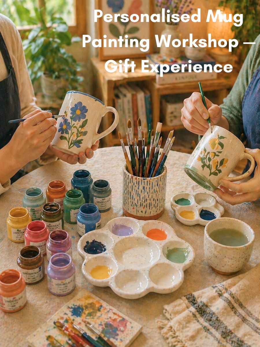 Personalised Mug Painting Workshop — Gift Experience