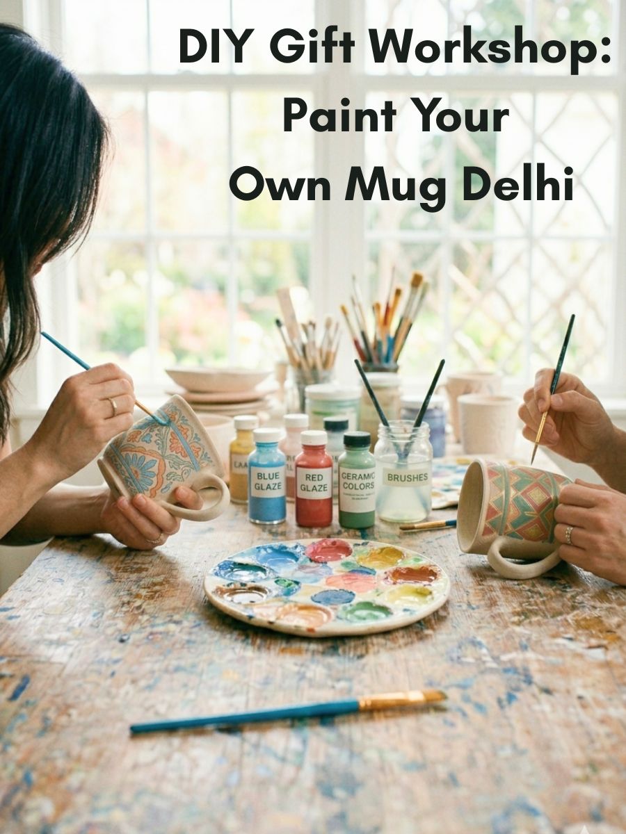 DIY Gift Workshop: Paint Your Own Mug Delhi in Delhi