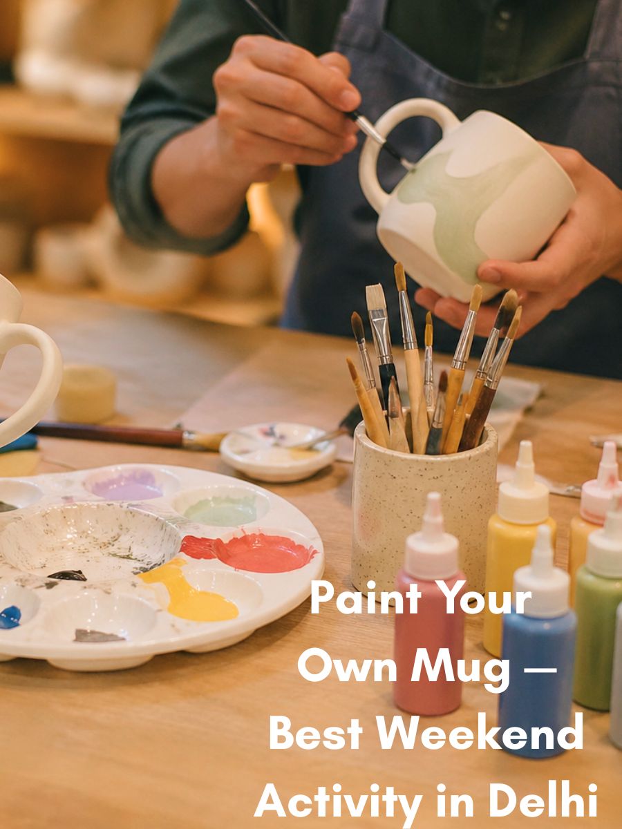 Paint Your Own Mug - Best Weekend Activity in Delhi