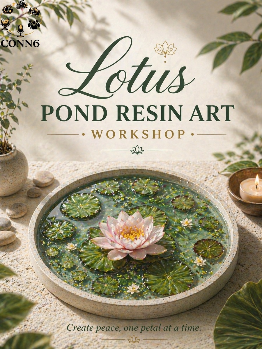 Lotus Resin Art Workshop