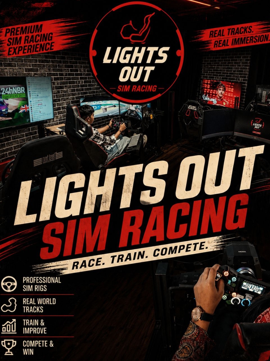 Lights Out Sim Racing Experience Centre
