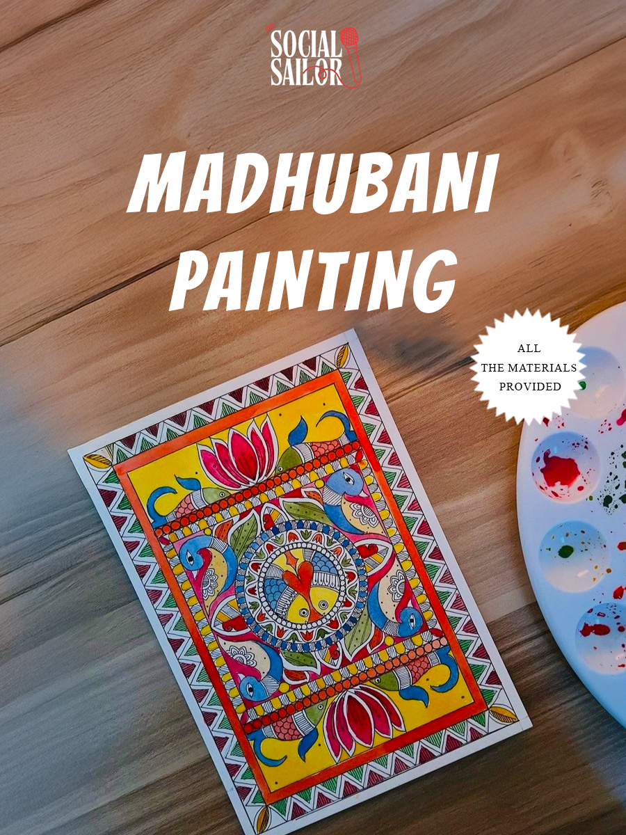 Madhubani Painting Art Date - Chandigarh