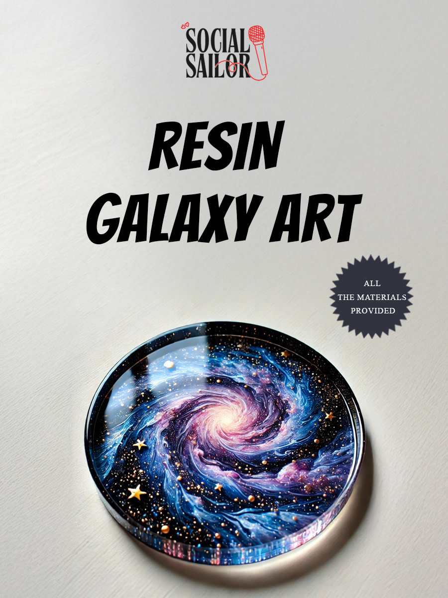 Resin Galaxy Art Date - Chandigarh