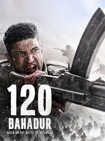120 Bahadur (2025) poster