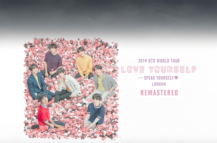 BTS 2019 World Tour Love Yourself: Speak Yourself London Remastered movie banner