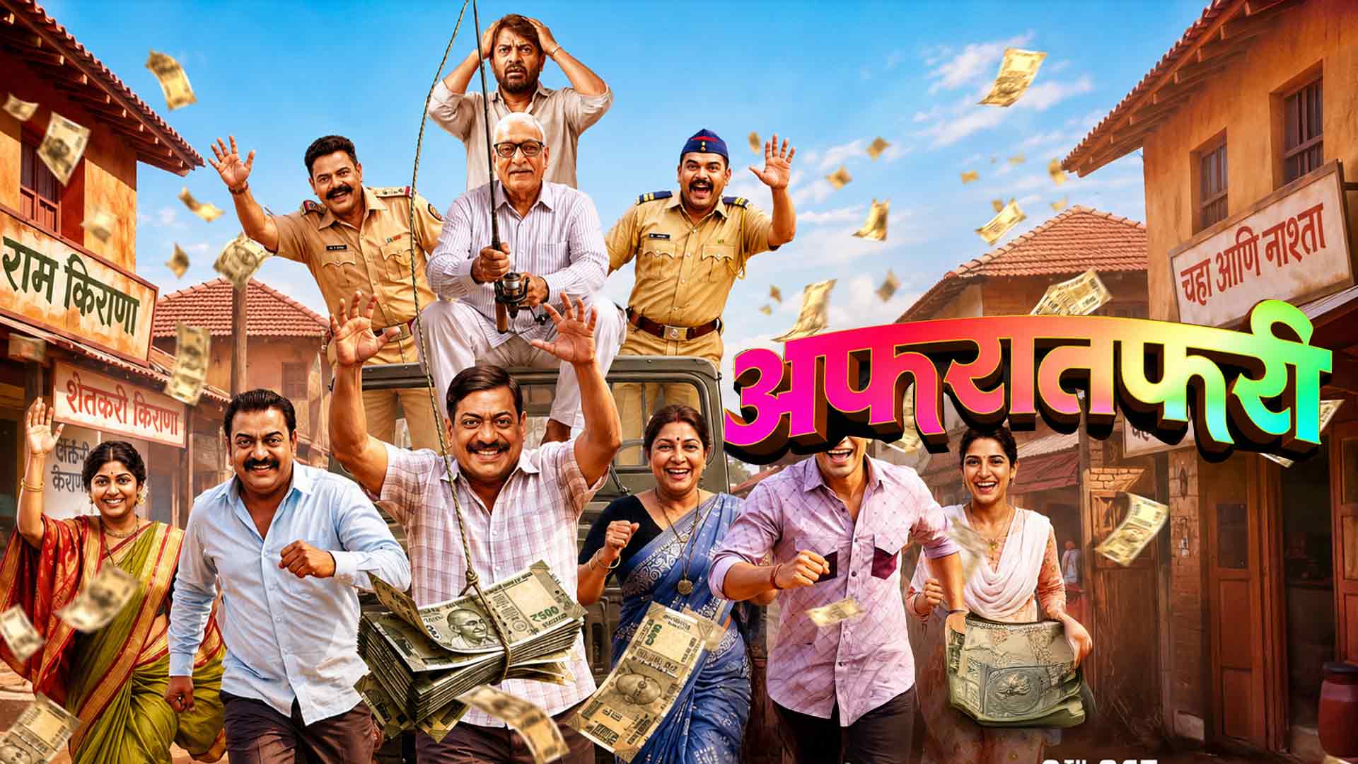 Afratafri | Official Teaser | Sanjay Narvekar | Mohan Aagashe | Milind Kavde | 9th October 2026