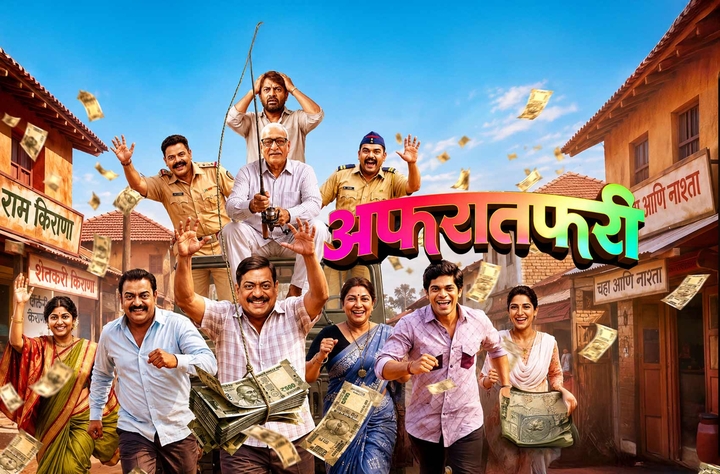 Afratafri movie banner