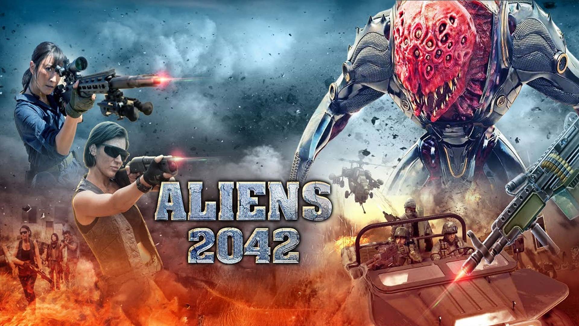 ALIENS 2042 Kannada Official Trailer | Action Adventure Sci-fi Thriller | TFPC