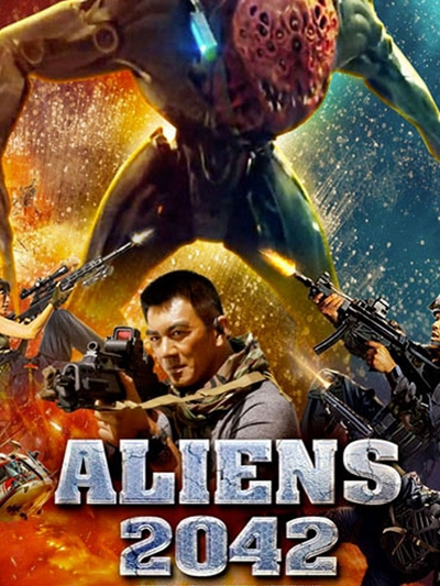 Aliens 2042 (2023) poster
