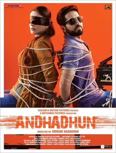 Andhadhun (2018) poster