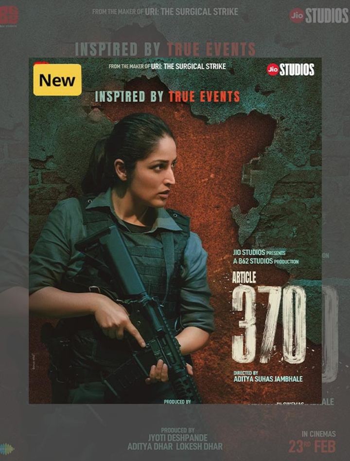 Article 370 (2024) movie banner