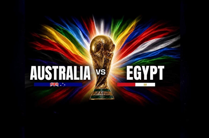 FIFA World Cup 2026: Australia vs Egypt movie banner