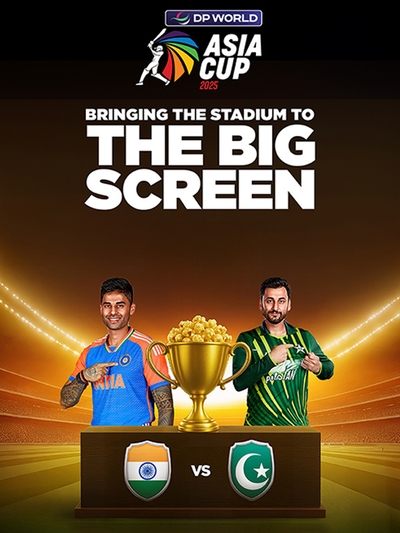 DP World Asia Cup 2025 (India vs Pakistan) poster