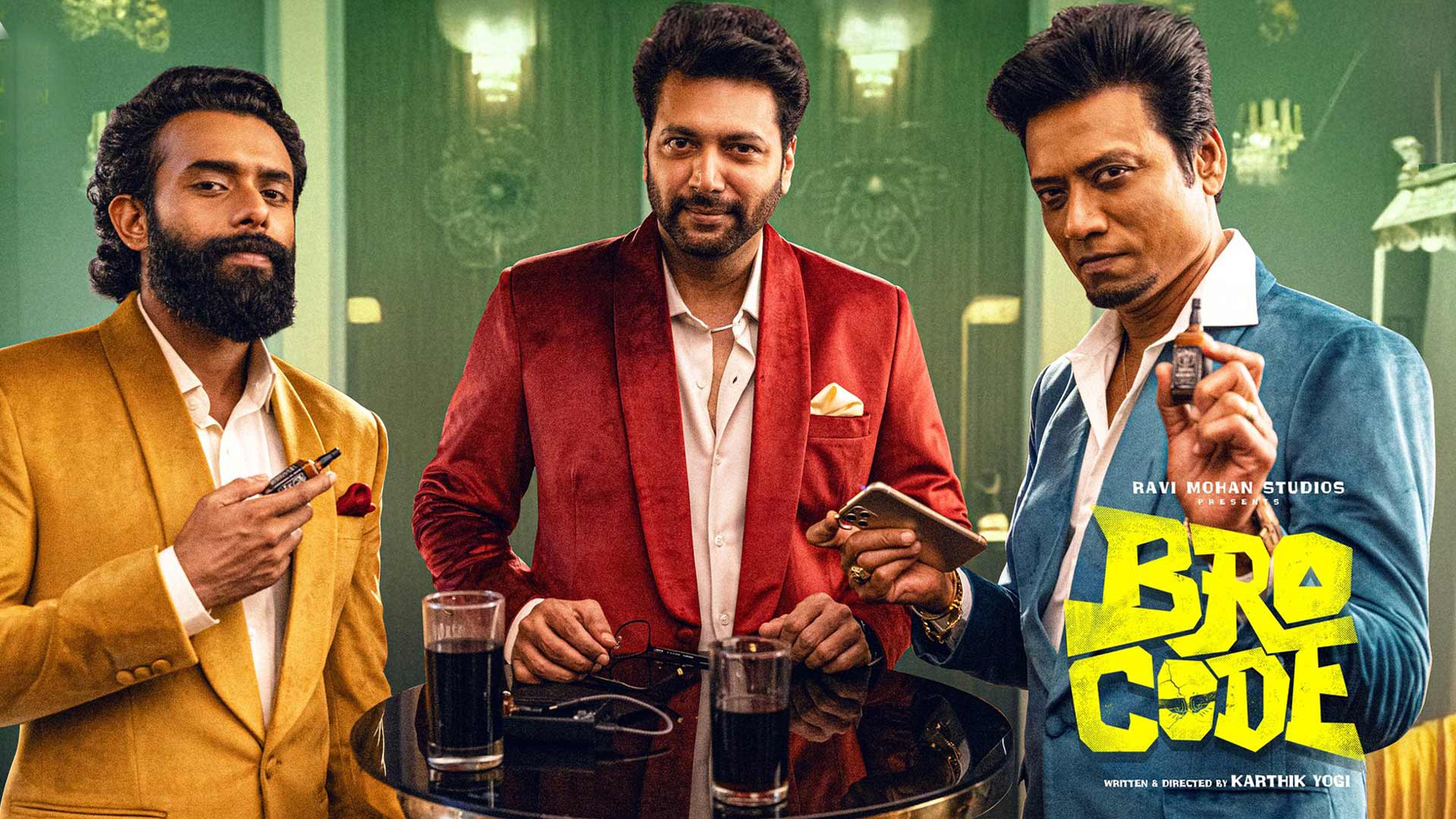 Speak Eazy of Bro Code | Tamil Promo – Ravi Mohan, SJ Suryah, Arjun Ashokan | Karthik Yogi | RMS