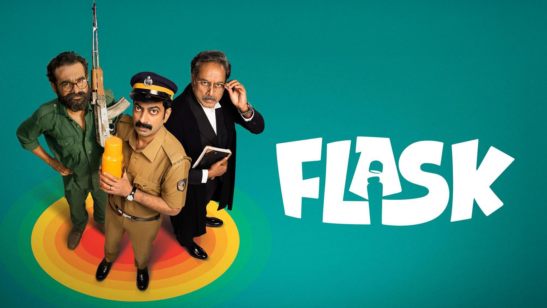 Flask - Official Teaser | Saiju Kurup | Rahul Riji Nair | Suresh Krishna | Sidharth Bharathan