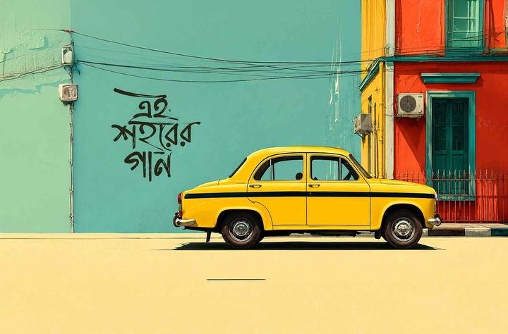 Ei Shohorer Gan movie banner