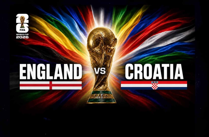 FIFA World Cup 2026: England vs Croatia movie banner