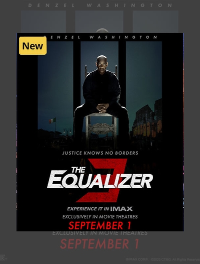 The Equalizer 3 (2023) poster