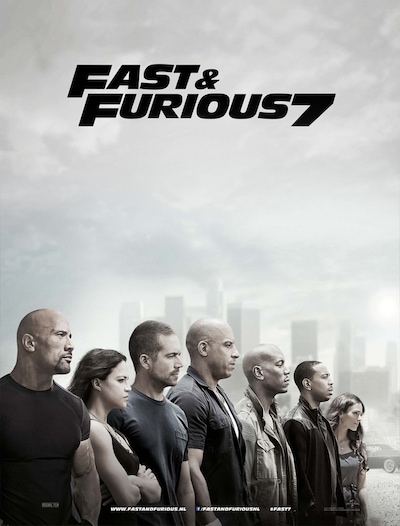 Fast & Furious 7 (2015) poster
